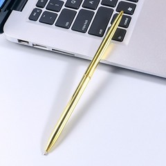 Twist Action Ballpoint Pen with Metal Pen Stand for Office Metal Signing Pen