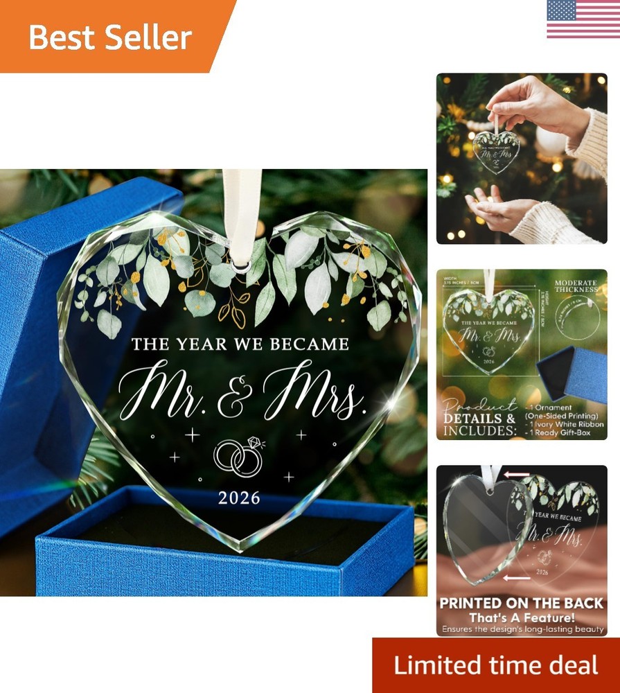 Wedding Gifts for Couples 2026 – Mr and Mrs Gifts – Bridal Shower Gift, Weddi…