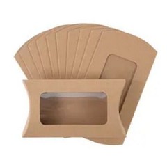 10pcs Pillow Shape Kraft Paper DIY Candy Box Birthday Party Favor Gift Boxes NEW