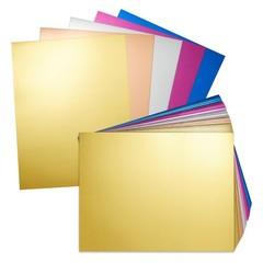 Bright Creations Metallic 8.5 x 11 inches, Blue,Pink,Rose Gold,Silver