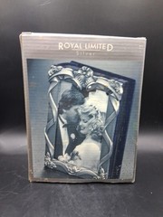 Ori. B. Royal Limited Silver Wedding Metal/ Pewter Album Holds 80 Photos.