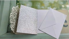 25/50PCS Personalized Laser Cut Printing Wedding Invitation Cards with Envelopes