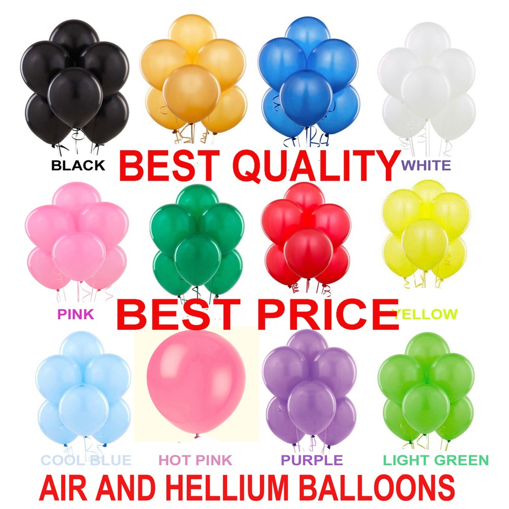 MOTHER DAY 30 -100 LATEX 10″ Balloons Helium High Quality Party Birthday Wedding