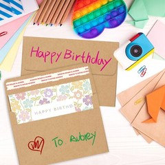 Bulk 1000 Invitation Envelopes 4 1/4 x 6 1/4″ A4 Brown Kraft Printable Envelopes