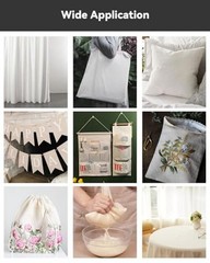 Light Weight 100% Cotton Muslin Fabric: 63 inch x 2,5,10 Yards 2 YARDS Natural