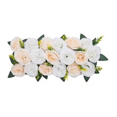 Party Dining Table Flower 10Pcs Artificial Flowers Dusty Rose Floral Arrangement