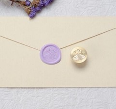 Magic Moth Moon Phrase Universe Wax Seal Stamp, for Invitation, Cards, Wedding
