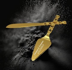Custom Wedding Cake Knife & Server Set – Free Engraving – Gift by GIFTS INFINITY