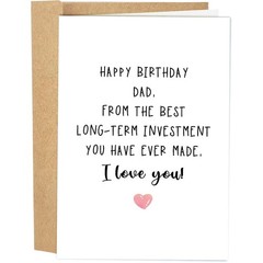 Funny Dad Birthday Card, Happy Birthday Card for Dad, Naughty Birthday Card f…