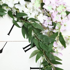 GREEN 5 ft long Artificial Willow Foliage Garlands Party Wedding Decorations