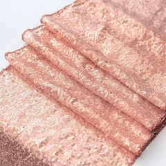 1/5 pcs Glitter Sequin Table Runner Shinny Tablecloth Linens Wedding Party Decor