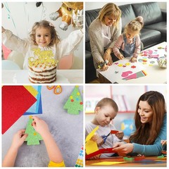 30 Pack Glitter Cardstock Paper Sheets, 30 Colors 6 x 8 inches, Multicolor