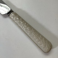 Vintage Lenox Wedding Promises Collection Porcelain & Stainless Steel Cake Knife