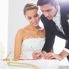 2PCS Wedding Pens – Metal Writing Ballpoint Pen with Wedding Signing