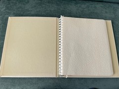 Vintage Hallmark White Our Wedding Keepsake Album Book Excellent New