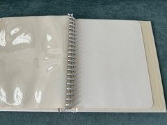 Vintage Hallmark White Our Wedding Keepsake Album Book Excellent New