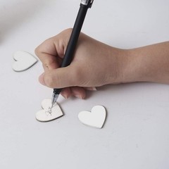 Drop Top Frame with Wooden Hearts