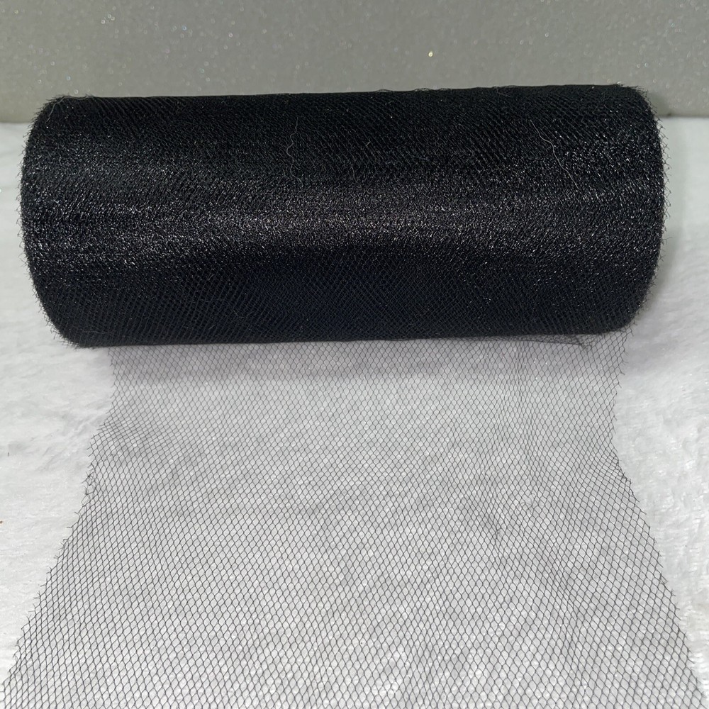Walmart Tulle Fabric Black 6in. X 31yds