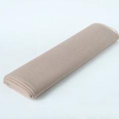 Taupe TULLE NET FABRIC 54″ wide x 40 yards Bolt Crafts Sewing Put-up Wedding