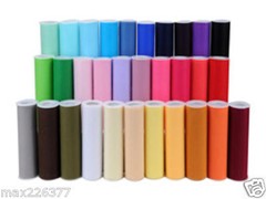200 yds 6″ roll Tulle Fabric Wedding Tutu U pick colors LOT 8 spools of 25 yards