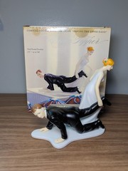 WeddingStar Escaping Groom Porcelain Wedding Cake Topper Bride Groom NEW in Box