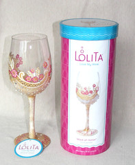 LOLITA MAID OF HONOR WINE GLASS 15 oz. – NEW