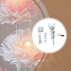 DIY Electric Flower Opener for Photo Props Stage Performance Art Exhibitions