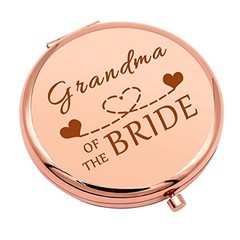 Grandma of The Bride Gifts Wedding Party Gifts Thank You Gift Compact Rose Gold