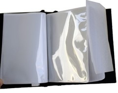 Elegance Black Satin Finish Wedding Photo Album Frame for 100 (4″x6″) Images NEW