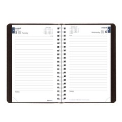 Blueline® Essential Academic Daily/Monthly Planner, August 2025 to July 202