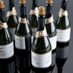 2/10pcs Champagne Bottles Bubbles Wedding Party Favors Romantic Decoration A6D9