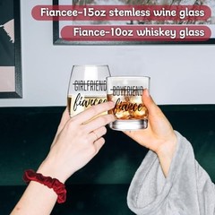 Engagement Gifts for Couples- Newly Wedding Fiance Gift for Him and Fiancee