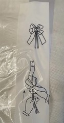 White Pew Bows With Tulle 77″ New 2 PC – 4 Inches Wide – Wedding Party Decor