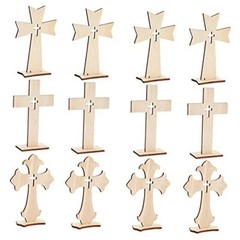 DIY Wooden Crosses for Crafts – DIY Blanks to Paint & Cross Decor with Stands