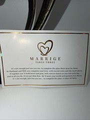 Bronze Heart Couple Gift Sziqiqi Anniversary Wedding 1st To 50th Bronze Stand