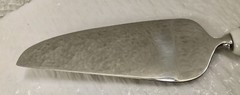 NEW LENOX WEDDING PROMISES CAKE SERVER OPAL INNOCENCE STAINLESS STEEL BLADE￼