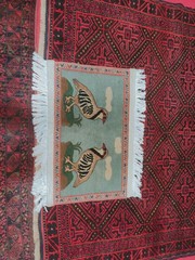 Afghan Wedding 💒 Rug💍 Size 80x50cm Design Couple married of a long time 🐦🕊️