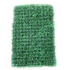 12pcs 24×16″ Artificial Boxwood Mat Wall Hedge Decor Privacy Fence Panel Grass