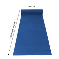 360GSM Blue Carpet Runner Wedding Award Party Event Aisle Rug DIY Cutting 3*33ft