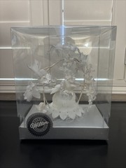 NOS Wilton Enterprises Petite Spring Song White Wedding Ornament Centerpiece