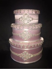 Wedding Money Box/ card box/ Money Gift Box/ Wedding Box Pink