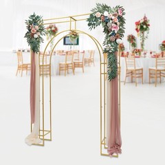 Free Standing Wedding Arch Backdrop Stand Square Metal Balloon Arch Stand