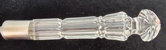 Waterford Cake & Pie Server w Crystal Handle & Serrated Stainless Blade