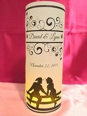 10 Personalized Vellum Country Western Wedding Luminaries Centerpieces Decor
