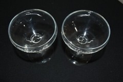 BRIDE & GROOM toasting Treasure Moments 1973 champagne goblets in box EUC