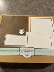 Gartner Studios Deluxe Brown Wedding Invitation Kit 50 Count