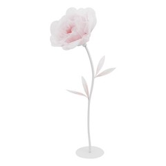 Large Electric Auto-Open Artificial Flower with Light Floral Decor For Wedding