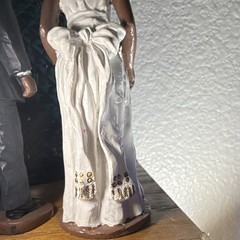 Vintage African American Wedding Cake Topper K’s Collection Style Afrocentric
