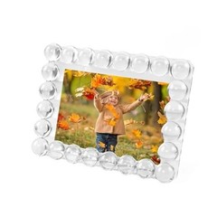 Crystal 5x7Inch Picture Frame, Wedding Frame Tabletop Display, Display