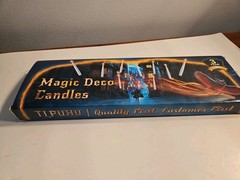 Harry Potter 10 LED Flameless Floating Candles Magic Wand Remote Halloween Decor